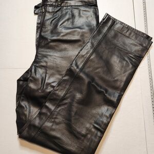 Bernardo Black Leather Pants